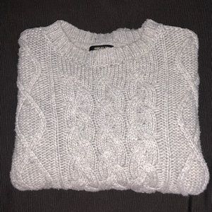 Thick Light Grey Sweater